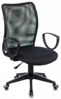 Кресло CH-599AXSN Ткань/пластик/сетка, Черный TW-01 (сетка)/ Черный TW-11 (ткань)
