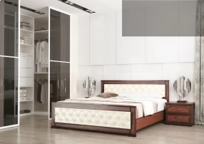 Кровать Стиль 2 180x200 с мягкой спинкой