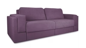 Диван «Порто» Kolibri Violet (велюр) фиолетовый